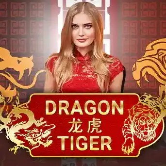Official Live Dealer logo: Dragon Tiger by Evolution at SG Casino