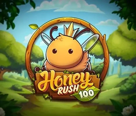Honey Rush 100 slot logo by Play'n GO at SG Casino