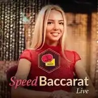 Speed Baccarat A slot icon by Evolution, available at SG Casino